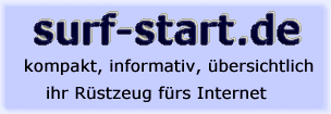 surf start Webverzeichnis Informationen